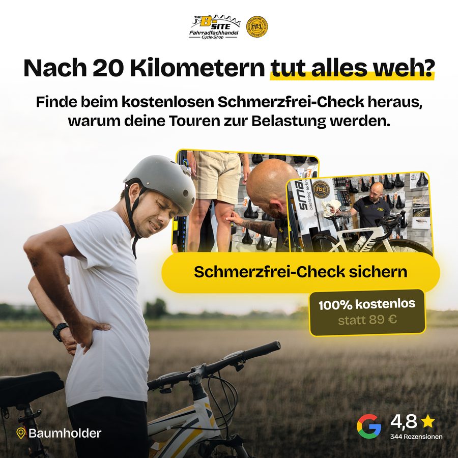 Kampagnen-Creative The B-Site Fahrradfachhandel